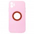 Capa Silicone Gel Apple Iphone 11 Rosa Clara Com Protetor De Câmera Robusta