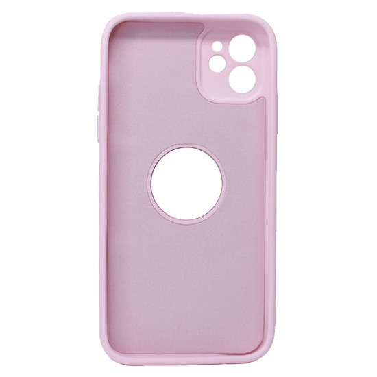 Capa Silicone Gel Apple Iphone 11 Rosa Clara Com Protetor De Câmera Robusta Capa Silicone Gel Apple Iphone 11 Rosa Clara Com Protetor De Câmera Robusta