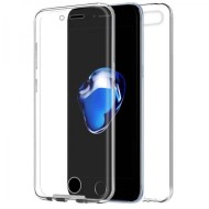 Apple Iphone 7/8 Plus Transparent 360° Hard Silicone Case