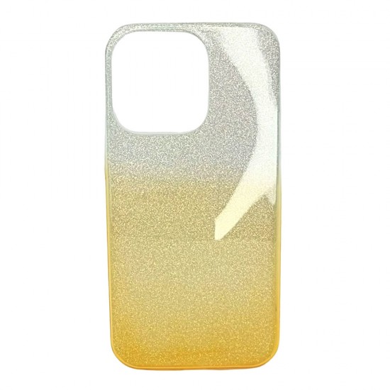 Apple Iphone 13 Pro Gold Glitter Silicone Gel Case Apple Iphone 13 Pro Gold Glitter Silicone Gel Case