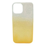Apple Iphone 13 Gold Glitter Silicone Gel Case