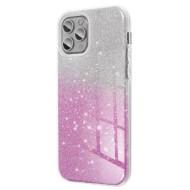 Apple Iphone 13 Pro Pink Glitter Silicone Gel Case