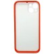 Capa Silicone Gel Brilhante Apple Iphone 13 Vermelho Com Protetor De Câmera Capa Silicone Gel Brilhante Apple Iphone 13 Vermelho Com Protetor De Câmera