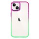 Capa Silicone Gel Bumper Apple Iphone 14 Verde Gradiente Elektro Capa Silicone Gel Bumper Apple Iphone 14 Verde Gradiente Elektro