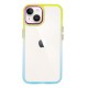 Capa Silicone Gel Bumper Apple Iphone 14 Amarelo Gradiente Elektro