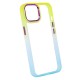 Capa Silicone Gel Bumper Apple Iphone 14 Amarelo Gradiente Elektro