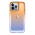 Funda De Gel De Silicona Bumper Apple Iphone 13 Pro Naranja Azul Gradiente Elektro