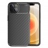 Capa Silicone Gel Carbon Apple Iphone 13 Mini Preto Auto Focus Vennus