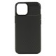 Capa Silicone Gel Carbon Apple Iphone 13 Preto Auto Focus Vennus