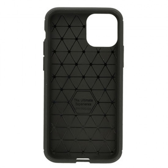 Capa Silicone Gel Carbon Apple Iphone 11 Pro Preto Auto Focus Vennus Capa Silicone Gel Carbon Apple Iphone 11 Pro Preto Auto Focus Vennus
