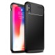 Capa Silicone Gel Carbon Apple Iphone X/Xs Preto Auto Focus Vennus Capa Silicone Gel Carbon Apple Iphone X/Xs Preto Auto Focus Vennus