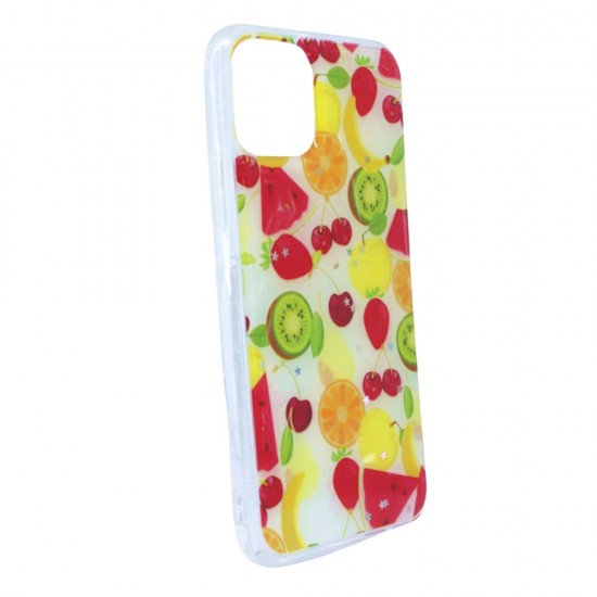 Capa Silicone Gel Com Desenho Apple Iphone 11 Pro Frutas Capa Silicone Gel Com Desenho Apple Iphone 11 Pro Frutas