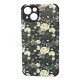 Capa Silicone Gel Com Desenho Flor Apple Iphone 13 6.1