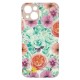 Apple Iphone 13 6.1" Pink Flowers Camera Protector Silicone Gel Case Apple Iphone 13 6.1" Pink Flowers Camera Protector Silicone Gel Case