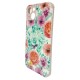 Capa Silicone Gel Com Desenho Flor Apple Iphone 13 6.1