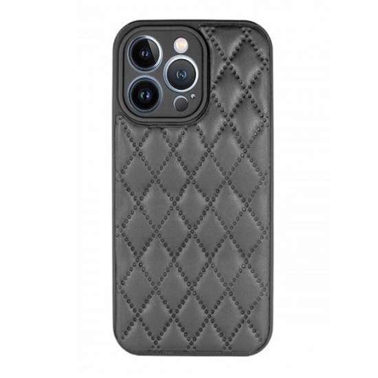 Capa Silicone Apple Iphone 14 Pro Max Preto Leather Almofadada Com Protetor De Câmera Capa Silicone Apple Iphone 14 Pro Max Preto Leather Almofadada Com Protetor De Câmera