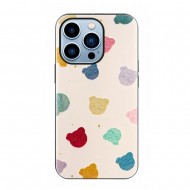 Capa Silicone Tpu Apple Iphone 13 Pro Max Colorido Ursos