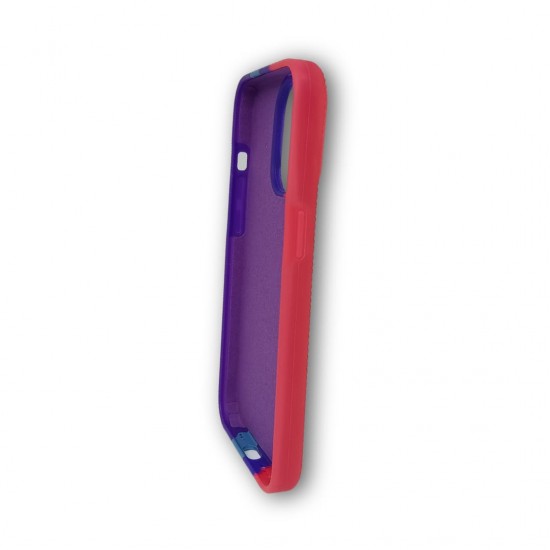Capa Silicone Tpu Apple Iphone 13 / 13 Pro 6.1" Arcoiris Trenzada Desgin 2 Capa Silicone Tpu Apple Iphone 13 / 13 Pro 6.1" Arcoiris Trenzada Desgin 2