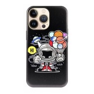 Apple Iphone 13 Pro Max Black Hi Robot TPU Silicone Case