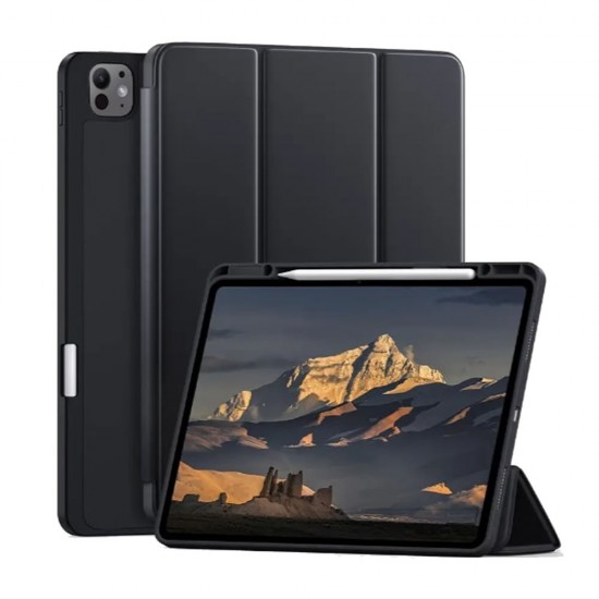 Capa Tablet Flip Cover Apple Ipad Pro 13 (2024) 13.0" Preto Capa Tablet Flip Cover Apple Ipad Pro 13 (2024) 13.0" Preto