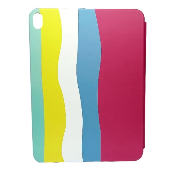 Capa Tablet Flip Cover Com Desenho Apple Ipad Air 4 Aquarela Rainbow Vertical Design 1 Capa Tablet Flip Cover Com Desenho Apple Ipad Air 4 Aquarela Rainbow Vertical Design 1