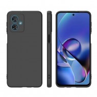 Capa Silicone Motorola Moto G54 Preto Com Protetor De Câmera
