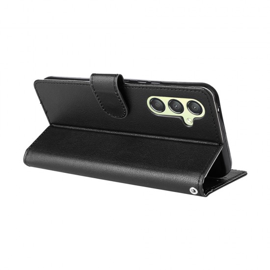 Samsung Galaxy A24 4G Black Flip Cover Case Samsung Galaxy A24 4G Black Flip Cover Case