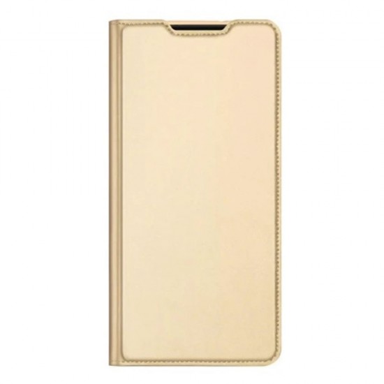 Capa Flip Cover Samsung Galaxy M13 4g/M135 Dourado Dux Ducis Skin Pro Capa Flip Cover Samsung Galaxy M13 4g/M135 Dourado Dux Ducis Skin Pro