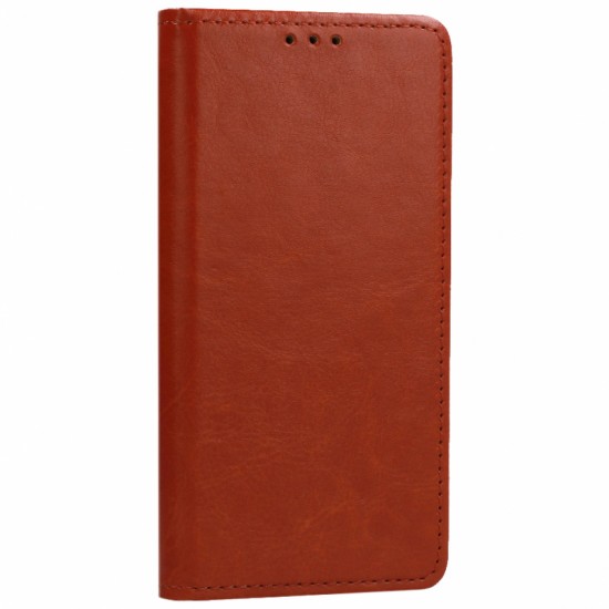 Samsung Galaxy A03 Core Brown Kabura Flip Cover Case