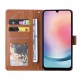 Samsung Galaxy A24 4G Brown Flip Cover Case Samsung Galaxy A24 4G Brown Flip Cover Case