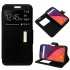 Samsung Galaxy Note 8 Black Flip Cover With Candy Window Case
