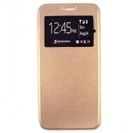 Samsung Galaxy A80 Gold Flip Cover With Candy Window Case