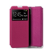 Samsung Galaxy A22 5G Candy Window Flip Cover Pink Case
