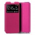 Samsung Galaxy A02 Pink Flip Cover With Candy Window Case