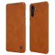 Capa Flip Cover Nillkin Quin Leather Samsung Galaxy A13 5g Castanho