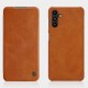 Capa Flip Cover Nillkin Quin Leather Samsung Galaxy A13 5g Castanho