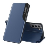 Samsung Galaxy S22 Blue Smartview Flip Cover Case