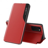 Flip Cover Smart View Samsung Galaxy A22 4G Red Case