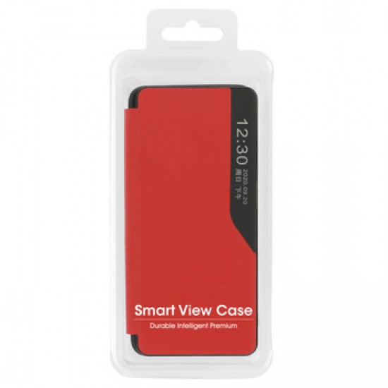 Capa Flip Cover Smart View Samsung Galaxy A42 5g Vermelho