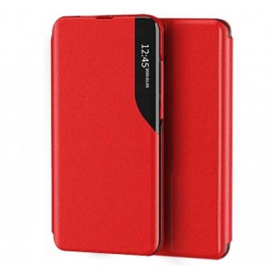 Capa Flip Cover Smart View Samsung Galaxy A03 Core Vermelho