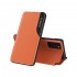 Capa Flip Cover Smart View Samsung Galaxy A02s Laranja