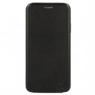 Capa Flip Cover Vennus Elegance Samsung Galaxy S20 / S11e Preto Horizontal