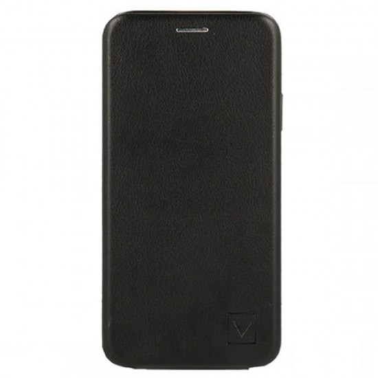 Capa Flip Cover Vennus Elegance Samsung Galaxy S20 / S11e Preto Horizontal