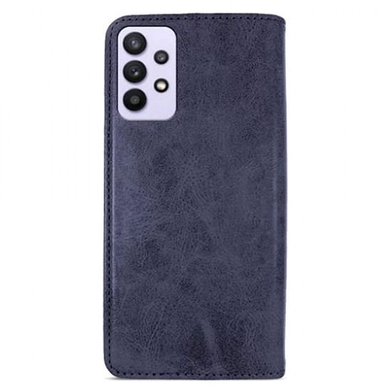 Funda Flip Cover Wallet Samsung Galaxy A33 5G Azul Oscuro Couro Funda Flip Cover Wallet Samsung Galaxy A33 5G Azul Oscuro Couro