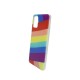 Capa Silicone Samsung Galaxy A02s Aquarela Rainbow Horizontal