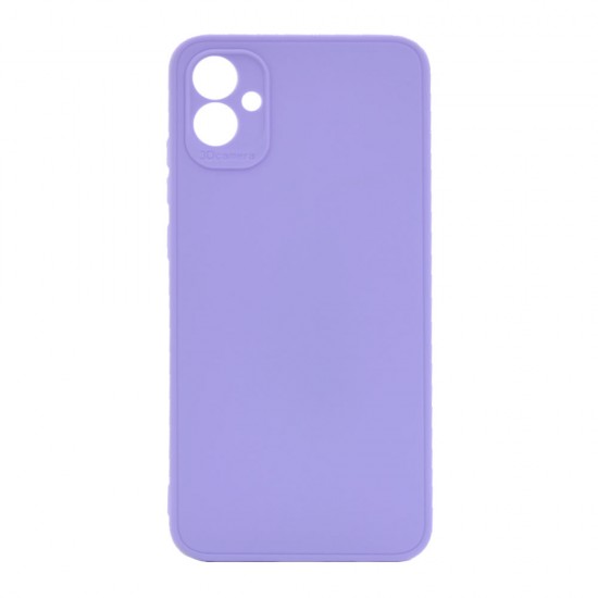 Capa Silicone Gel Samsung Galaxy A04e Lilás Com Protetor De Câmera 3d Capa Silicone Gel Samsung Galaxy A04e Lilás Com Protetor De Câmera 3d