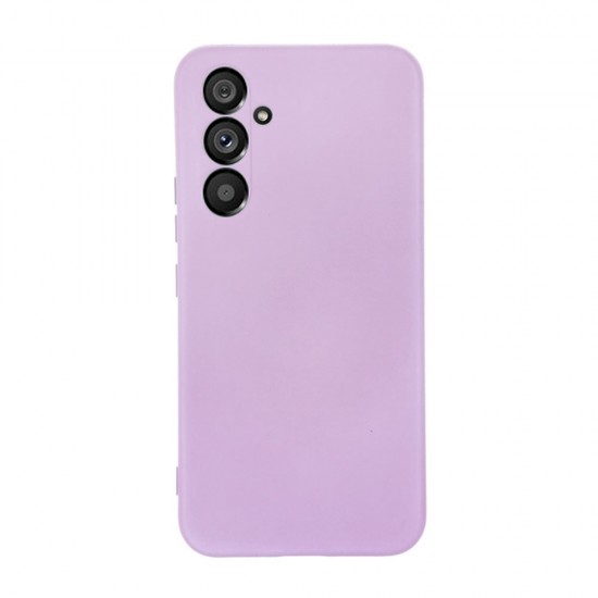 Samsung Galaxy S24 Plus Lilac Silicone Case With Camera Protector