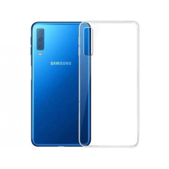 Capa Silicone Samsung Galaxy A7 2018 Transparente