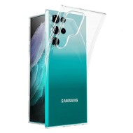 Capa Silicone Samsung Galaxy S22 Ultra Transparente