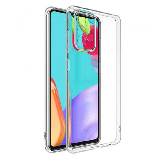 Capa Silicone Samsung Galaxy A32 4g/A325 Transparente Com Protetor De Câmera Capa Silicone Samsung Galaxy A32 4g/A325 Transparente Com Protetor De Câmera